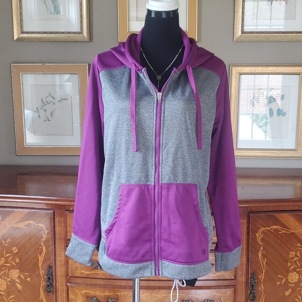 *0302 And1 Zip Up Hooded Jacket